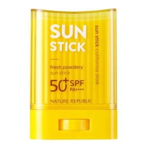 コスメちゃん ネイチャーリパブリック カリフォルニアアロエサラサラサンスティック